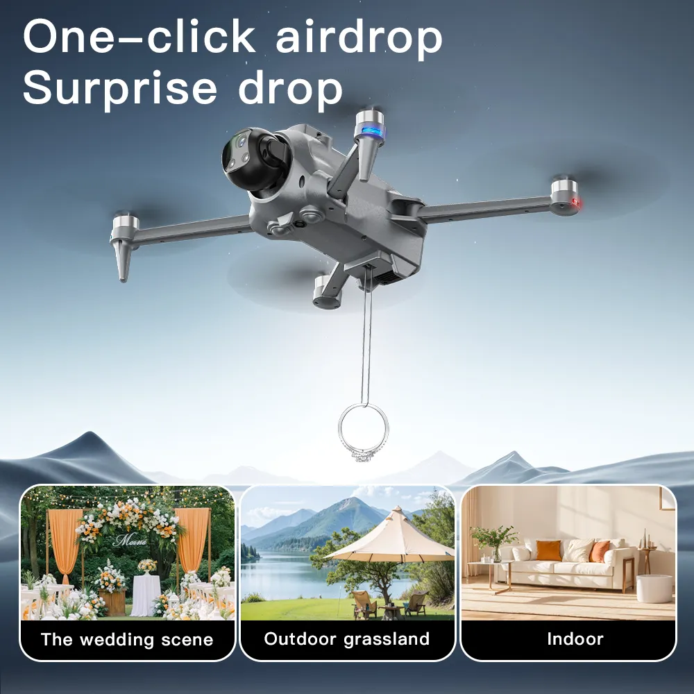 AE20 Max GPS drone with one-click airdrop function