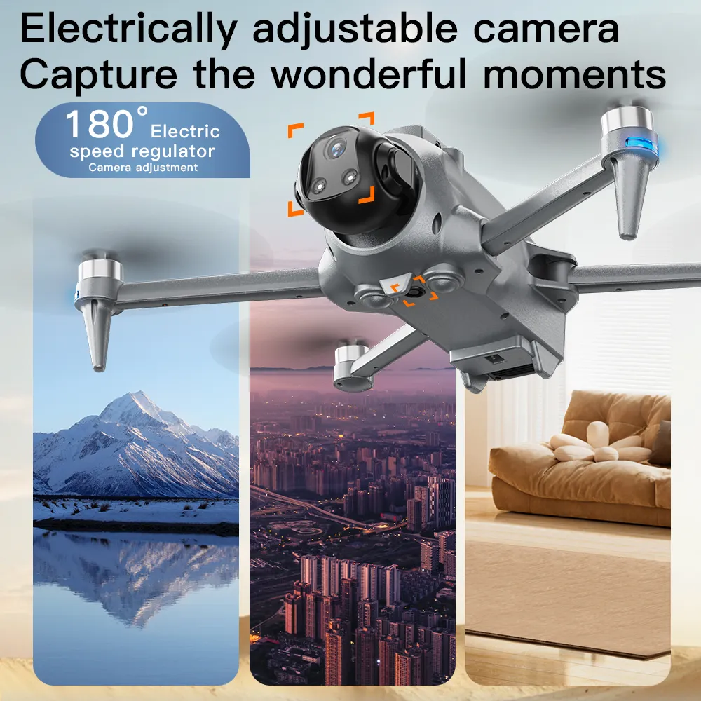 AE20 Max drone with 180-degree electrically adjustable camera