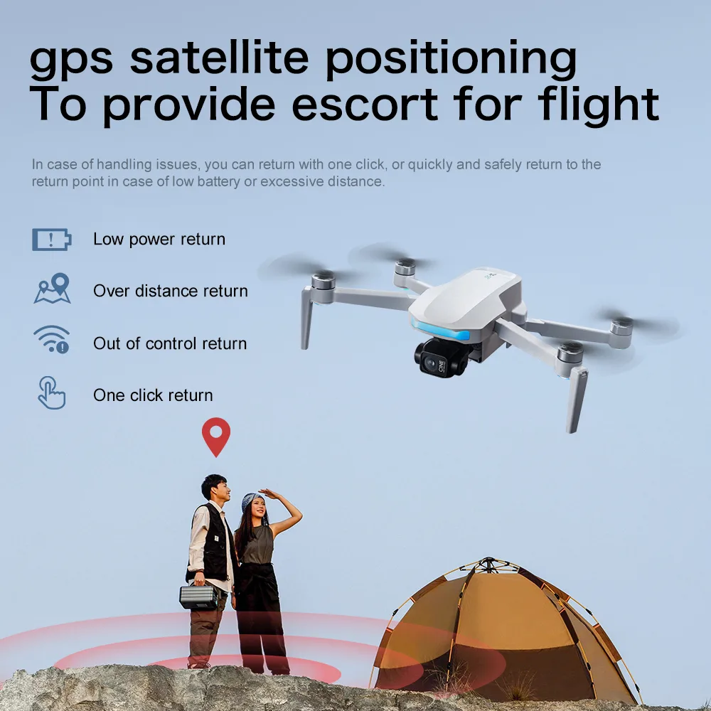 S-X1 GPS satellite positioning with one-key return, low battery return and out-of-control return