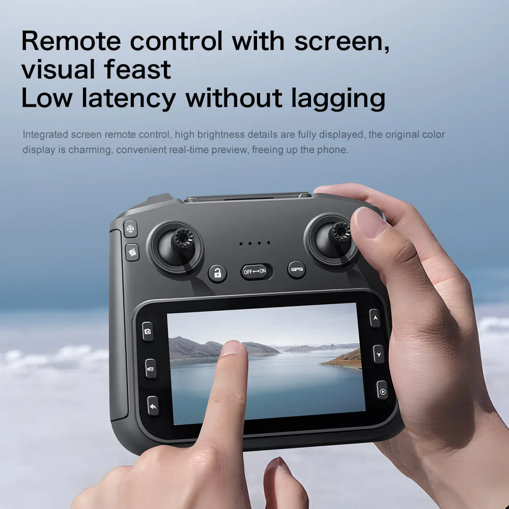S-X1 low-latency screen remote for direct real-time aerial viewing