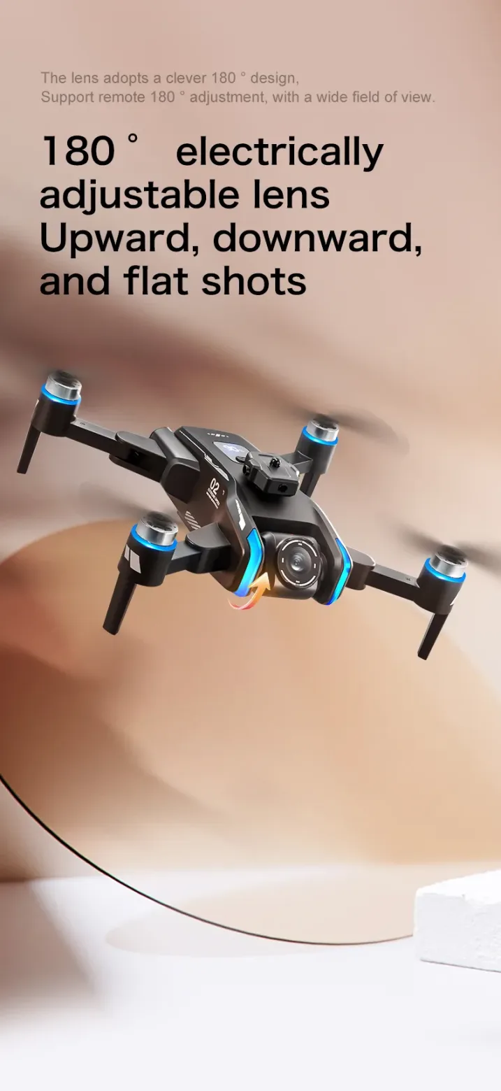 XT808 drone with adjustable camera angle