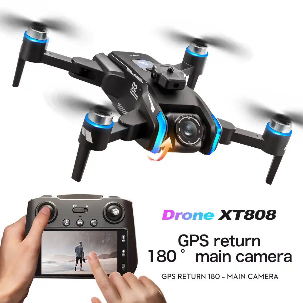 XT808 brushless GPS drone