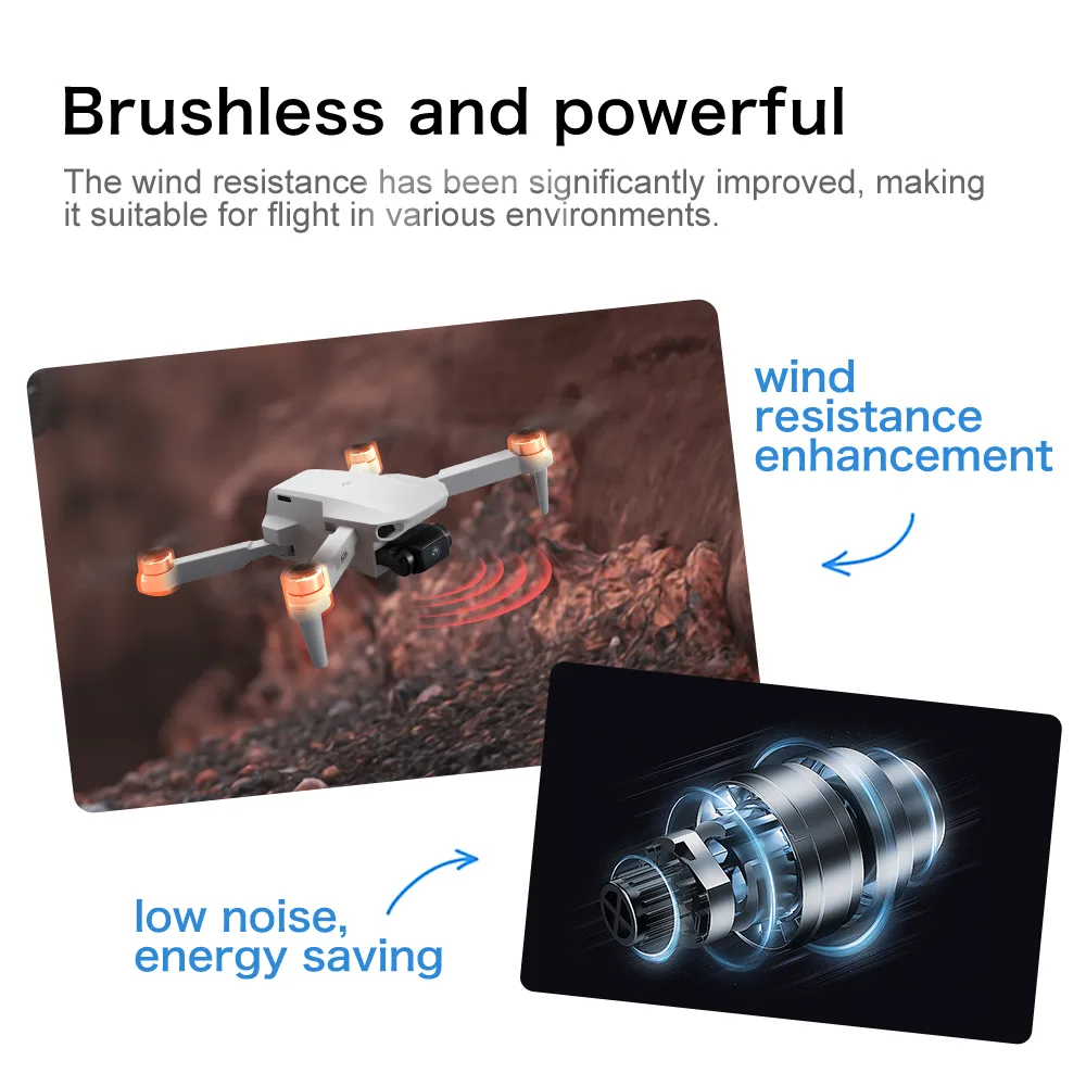 Aeri 100 brushless motor drone for smoother FPV flight performance