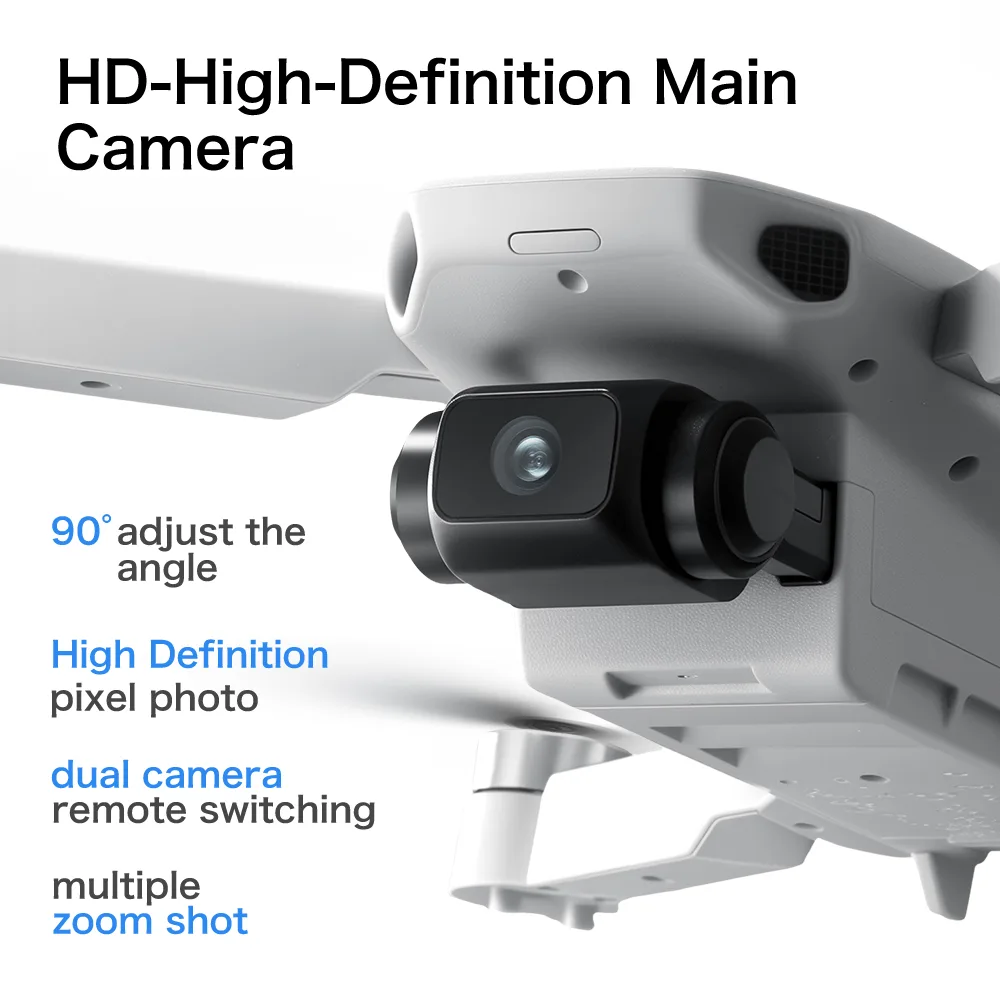 Aeri 100 dual camera drone close up for FPV viewing and casual recording