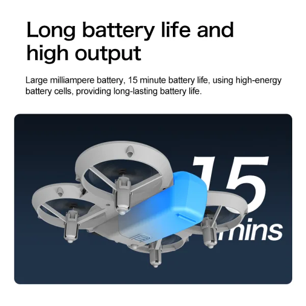 Drone Max mini drone with 1800mAh battery and longer flight time