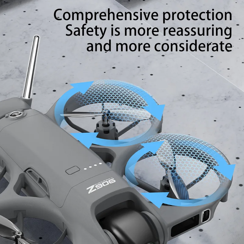 Ducted mini drone with propeller guards