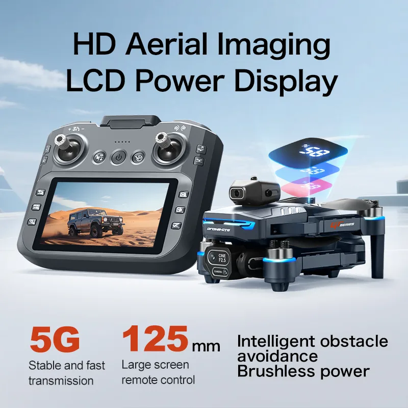 GT8 177g Foldable Brushless Optical Flow Drone
