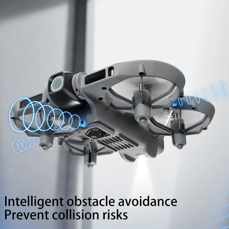 Mini drone with intelligent obstacle avoidance