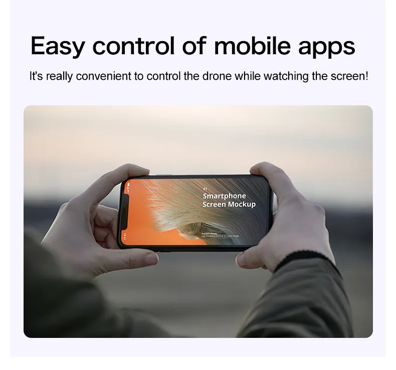 T3 mobile app live view and creative flight modes