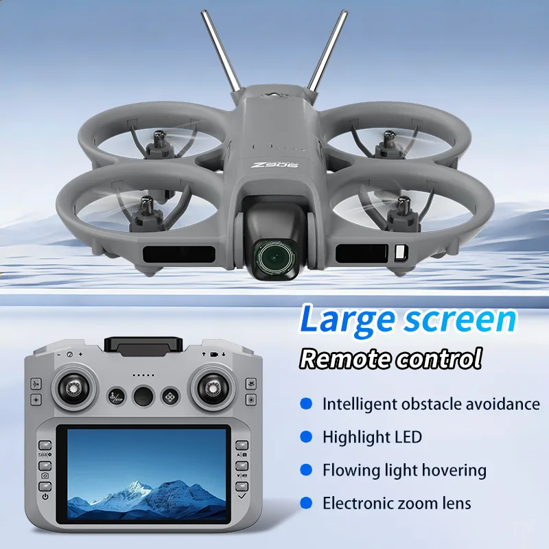 Screen remote mini drone feature overview