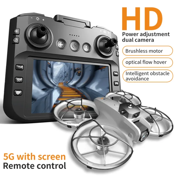 Z4 4.3-inch screen remote controller with live HD dual camera view