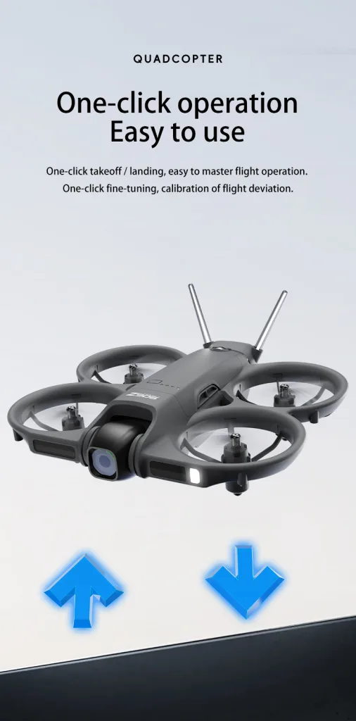 Z906 one-click takeoff, landing, and auto-return control
