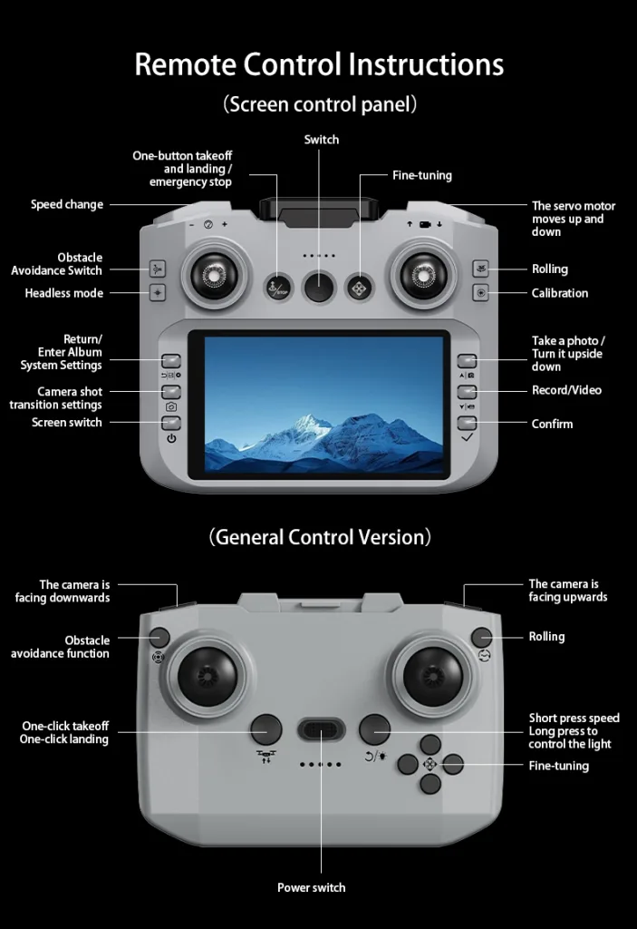 Z906 standard remote and screen remote comparison