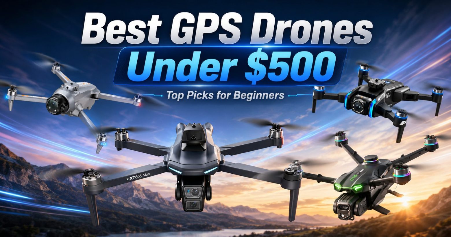 Best GPS drones under $500 for beginners