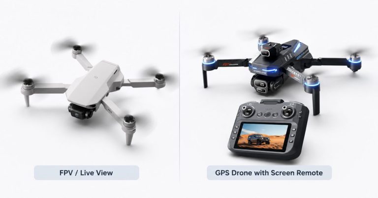 FPV vs regular drone for beginners