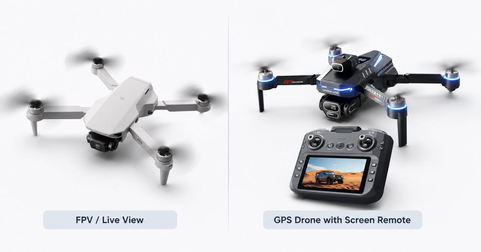FPV vs regular drone for beginners